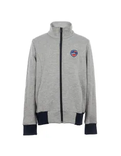 Warm-up top in warm cotton