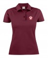 Girl short-sleeved polo in burgundy - mandatory & exclusively for IB students