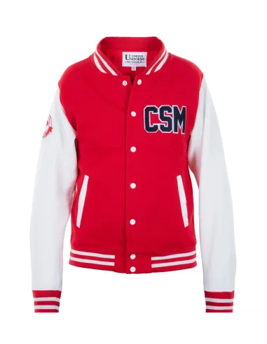 Baseball style sweatshirt