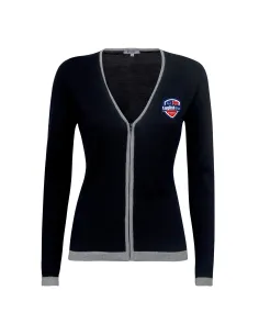 Cardigan zip femminile