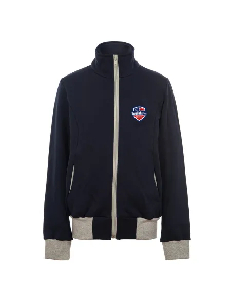 Warm-up top in warm cotton