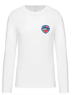 Long sleeved white t-shirt - Available from November