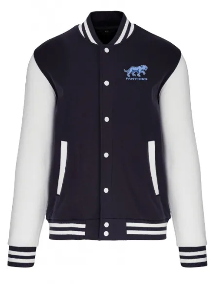 Baseball style sweatshirt