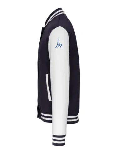 Baseball style sweatshirt