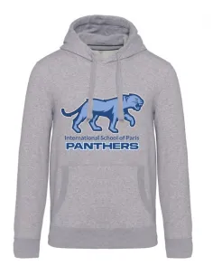 Sweat à capuche gris