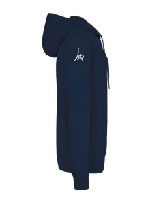 Blue Hoodie in warm cotton 2