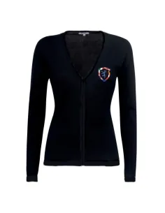 Cardigan zip femminile