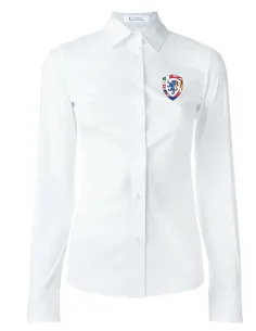 Girl long sleeved Oxford shirt