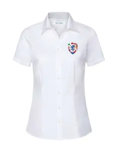 Girl short sleeved Oxford shirt