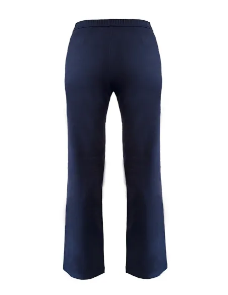 Loose-fit female trousers with elastic waist band - available from September 2024