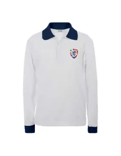 Unisex Polo manica lunga