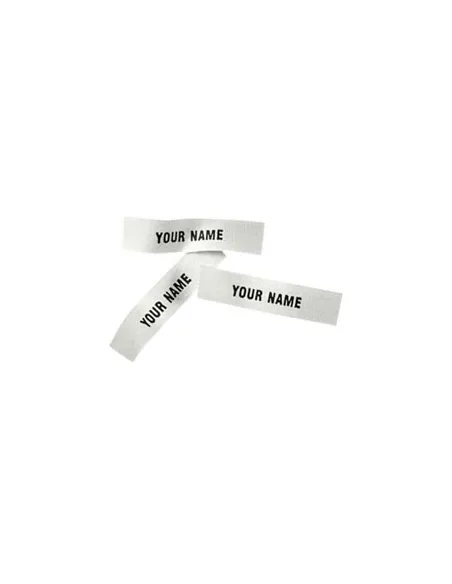 Iron-on name tags (60 pieces)