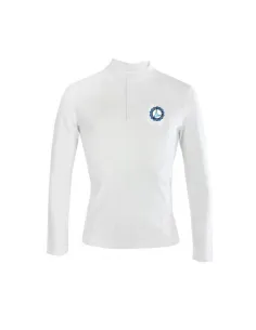 Long-sleeve polo 100% cotton piquet