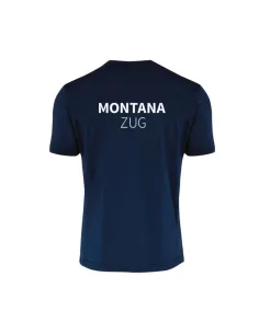 T-shirt sportiva maschile blu 2