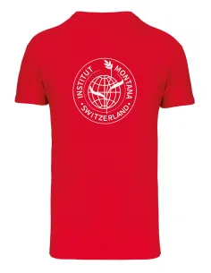 T-shirt in cotone rosso 2