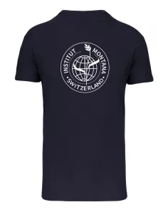 Navy blue cotton t-shirt