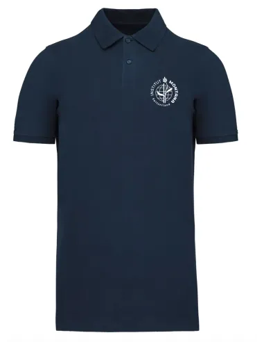 Short-sleeved polo - blue
