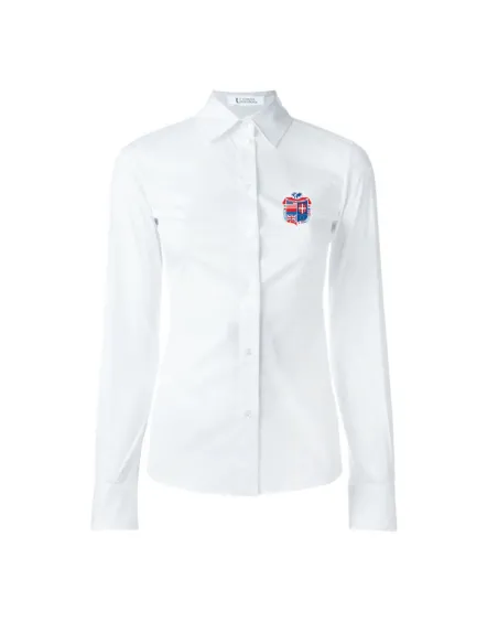 Girl long sleeved Oxford shirt