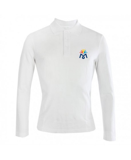 Long-sleeve polo