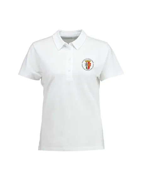 Short sleeved polo girl fitted