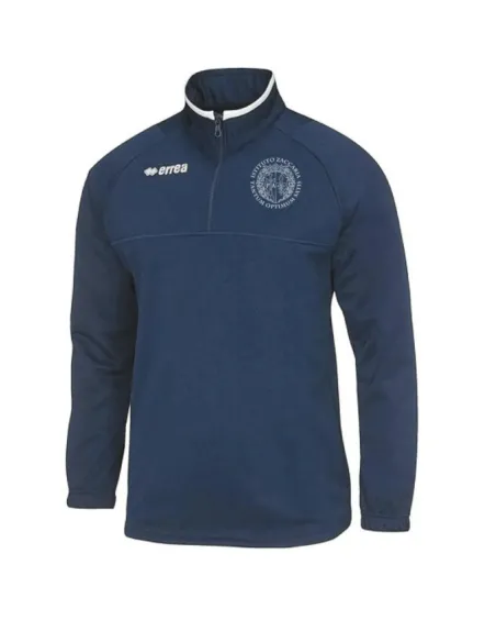 Half zipped warm-up top