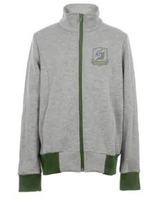 Felpa con zip in caldo cotone