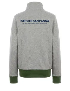Felpa con zip in caldo cotone 2