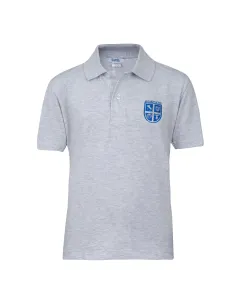 Short sleeves polo - grey