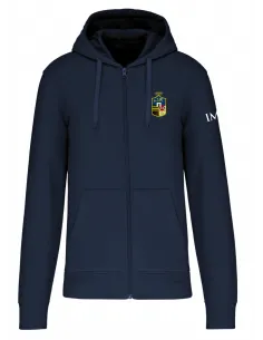 Felpa con zip e cappuccio