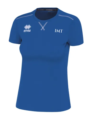 T-shirt tecnica femminile azzurra