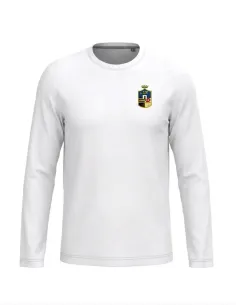 T-shirt bianca a manica lunga