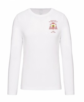 Long sleeved t-shirt white