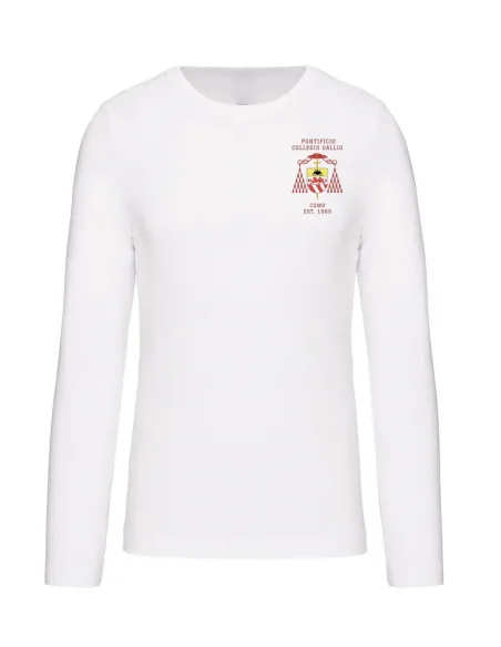 Long sleeved t-shirt white