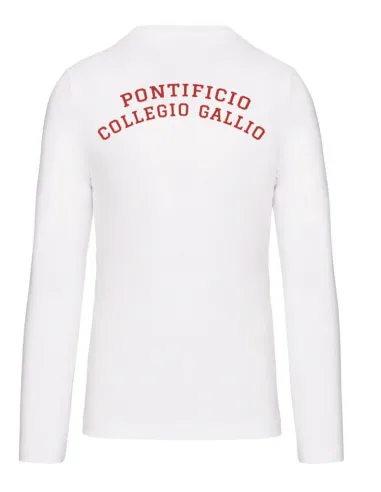 Long sleeved t-shirt white