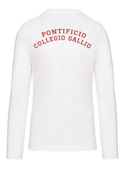 Long sleeved t-shirt white