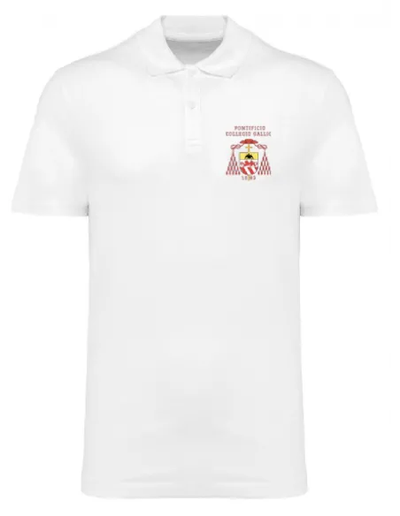 Polo manica corta bianca