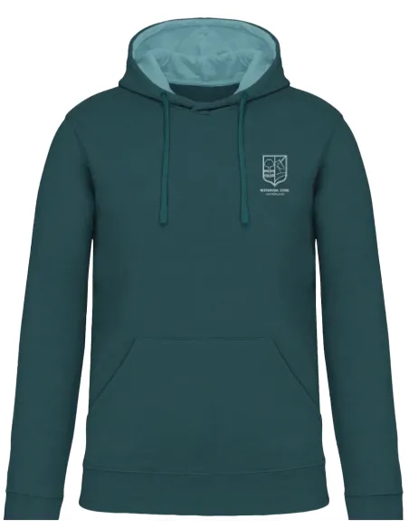 Hoodie in warm cotton unisex