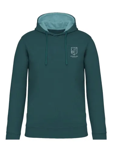 Hoodie in warm cotton unisex