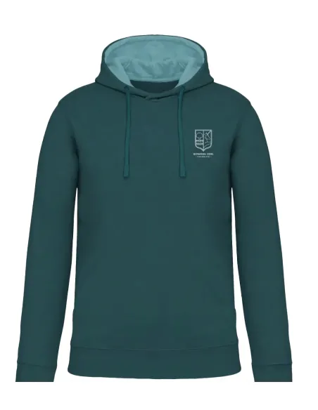 Hoodie in warm cotton unisex