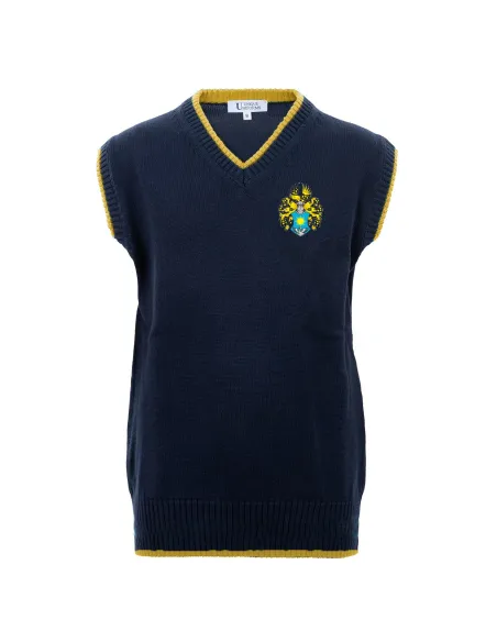 UNISEX COTTON V-NECK VEST