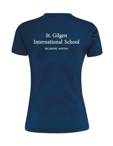 BLUE PE FEMALE-FIT T-SHIRT