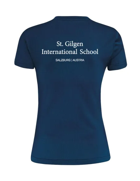 BLUE PE FEMALE-FIT T-SHIRT