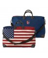 Travel bag USA flag