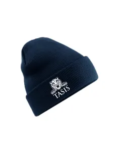 Cuffed beanie navy blu