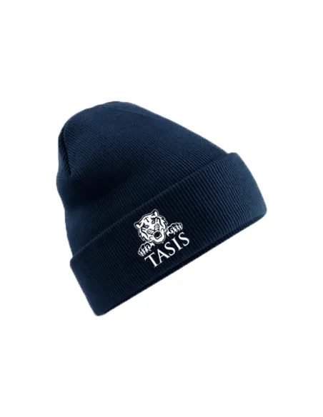 Cuffed beanie navy blu