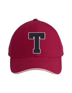 Burgundy tiger cap