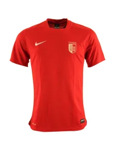 Red Nike boys PE t-shirt available until stock lasts