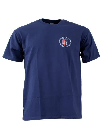 Navy blue t-shirt available until stock lasts