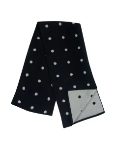Dotted winter scarf
