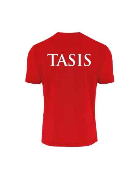 Boys red sports shirt